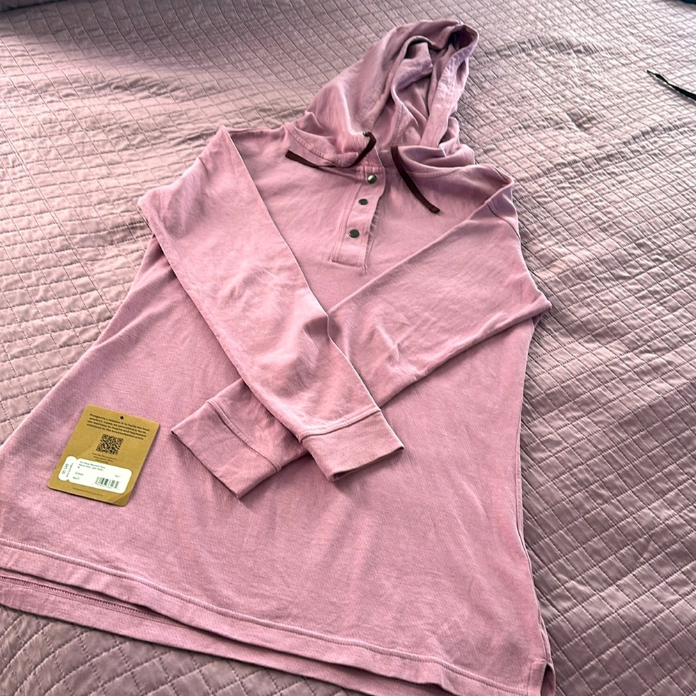 Patagonia Organic Cotton Long Sleeve CYA Hoodie Size Medium